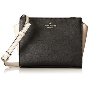 Kate Spade Cedar Street Hayden Crossbody/ Shoulder Bag - Black and Pebble
